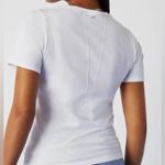 Fabletics Women’s Feather Tech Short Sleeve Top Shirt WHITE Extra Large XL NWT Photo 6