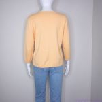Ralph Lauren Lauren Ralph Lauren light yellow cardigan sweater, size Petite Small Photo 14