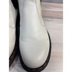 Dr. Martens  2976 YS Womens US 7 Platform Smooth White Leather Chelsea Boots‎ Photo 4
