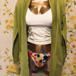 Active USA Open front Cardigan wasabi green size S Photo 2
