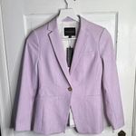 Banana Republic  Long and Lean Lilac Fully Lined Blazer W1832 Sz 00 Petite Photo 2