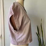 ZARA -•Dusty Lavender Muscle Sweat-T•sz M Photo 3