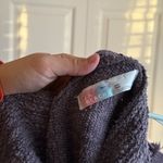 Free People V-Neck Sweater in Deep Brown Photo 3