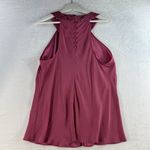 Banana Republic  Large Blouse Halter Silk Fairy Coquette Whimsy Y2K Romantic Pink Photo 10