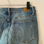 Judy Blue Skinny Fit Medium Wash Distressed Lemon Print Jeans Women size 11 / 30 Photo 7