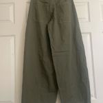 Free people we the free wide leg barrel pant Green Size 2 Photo 1