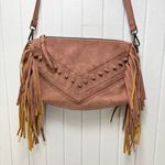 Danielle Nicole  Western Pink‎ Crossbody Bag with Fringe Photo 1