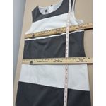 Anne Klein  Shift Dress SM Sleeves Boho Vacation Clueless Preppy Zipper Back Photo 7