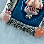 Cherish Mom Guardian Angel Pin Brooch Love Protect Comfort  Blue Silver Pink Photo 6