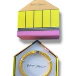 Betsey Johnson Back to School Pencil Bangle YELLOW NEW EDITION IN BOX Photo 1