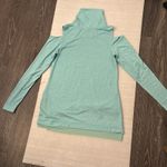 Nanette Lepore Women's Cold Shoulder Top Tunic Angel Blue XS Athleisure Casual Photo 7