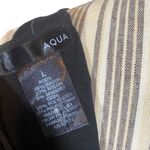 AQUA Black Lace Sleeveless Mesh Upper Dress Women SZ L Photo 11