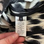 Yigal Azrouel Black & Cream Printed Leather Sheath Bodycon Dress Size 2 Photo 10