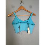 NWT Kindred Bravely Sublime Bamboo Hands Free Pumping Lounge & Sleep Bra Teal Blue Size M Photo 5