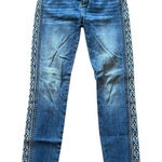 Driftwood  Jackie Hi Rise Womens Jeans Denim Designer Embroidered Size 25/28 Photo 0