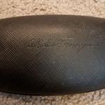 Salvatore Ferragamo Signature Hard Black Eyeglasses Sunglasses Case Photo 2
