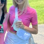 Aritzia  Sunday Best Audio Top - Cropped Knit Buttondown Polo Photo 10