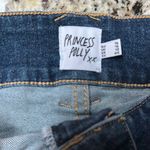 Princess Polly Faya Low Rise Denim Mini Skirt Dark Blue Y2K Women’s 12 Micro Photo 1