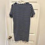 Lilla P Blue and‎ White Striped T Shirt Dress size Small Photo 3