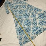 Luli Fama Maxi Dress Sky Blue & White Sz S Small Beach Wear MSRP $208 Photo 8