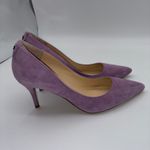 Ivanka Trump Ivanka Tirra Womens 6M Suede Lavender Pointed Toe Stiletto Heel Shoes Party Chic Photo 7