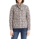 J.Crew NWT Quilted Downtown Field Jacket in Liberty White Garden Print S Photo 5