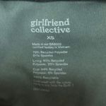 Girlfriend Collective  Green Scoop Neck Crossback Athletic Sports Bra Size XS Photo 2