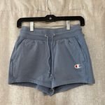 Champion Small Baby Blue Sweat Shorts Photo 1