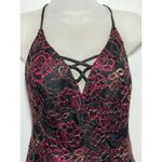 Jump Apparel Wendy Liu Black Pink Gold Lace Criss Cross Halter Dress 9 10 Prom Size undefined Photo 4