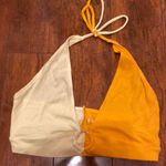 PacSun PAC yellow and orange halter top Photo 0