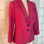 The Limited  Pink Long Sleeve Single-Breasted Two-Button Blazer Jacket Size Small Photo 1