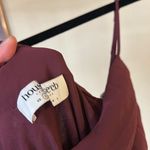 House Of CB HOUSE OF‎ CB 'Eloisa' Wine Embroidered Midi Dress NWOT size S Photo 5