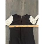 Mossimo Supply Co Mossimo black dress with white sleeves or tunic women's xs Photo 1