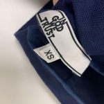 In God We Trust Womens High Neck Sleeveless Romper Blue Size XS Photo 3