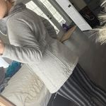 The North Face  Grey Quilted Faux Fur jacket Photo 6