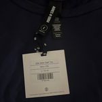 Agnes & Dora  SHORT SLEEVE SIDE SEAM SASH KNIT TOP NAVY BLUE ~ SIZE L 12-14 Photo 3