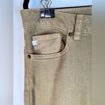 Michael Kors  Khaki Stretch Twill Brown minimalist everyday denim Jeans Size 12 Photo 2