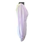 L'Academie Pearl Ruched Dress in Lilac Size S Photo 2
