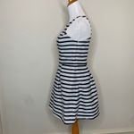 EXPRESS  Black & White Stripe A Line Dress Sz 2 Photo 2