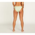 Volcom  Womens Eco True Full Coverage Swim Bikini Bottom Daisy Hipster Green L Photo 1