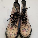 Dr. Martens Rare  1460 Vintage rose Cream floral leather lace up eye boots 7 Photo 5