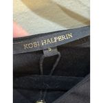 Kobi Halperin Mindy Cross Front Half Sleeve Wide Leg Black Jumpsuit Size Small Photo 6