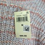 Lucky Brand  Sweater Pink Striped Marled Crewneck Knit Chunky Women Medium NWT Photo 5