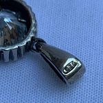 Sterling Silver Women's 3 Stone Pendant, Fine Silver Jewelry Photo 8