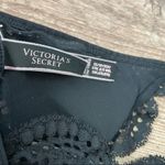 PINK - Victoria's Secret Victoria's Secret Black Lace Razorback Bralette Size XS Photo 2