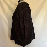 Lane Bryant  Pullover Wideneck Sweater Sz 26/28  Whimsigoth Vampy Shimmer Holiday Photo 4