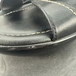 Tommy Hilfiger  Kerry Black Open Toe Platform Wedge Criss Cross Sandals Sz 7M Photo 2