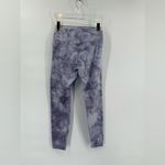 Popflex purple acid wash print leggings size medium Photo 1