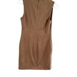 Chloe K  Brown Sleeveless Mini Dress Photo 8
