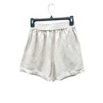 Dynamite NWT High Rise Pleated Mabel Flowy Linen Short Cream Women's Size XS Photo 1